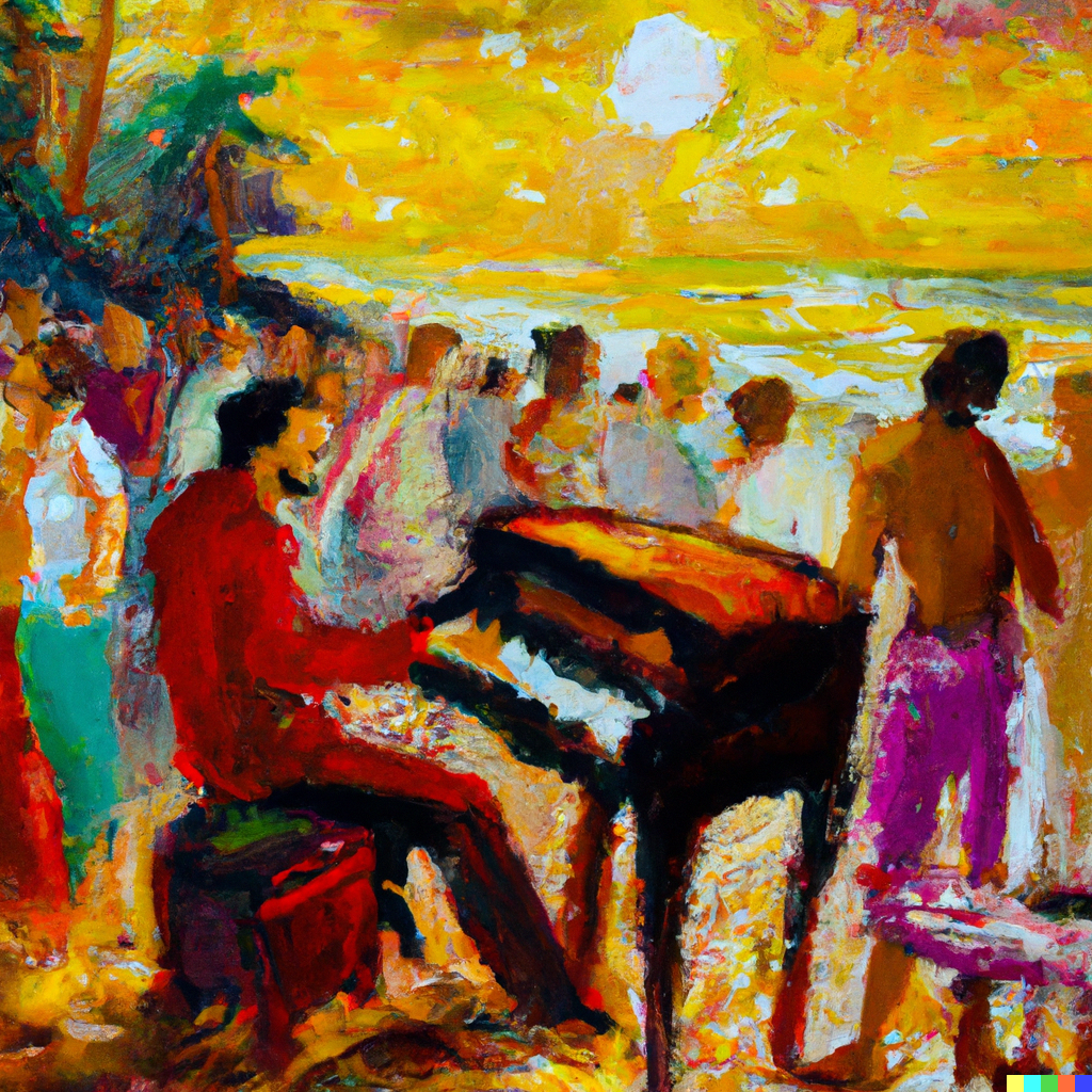 Beach Harmony artwork by Reece Williams